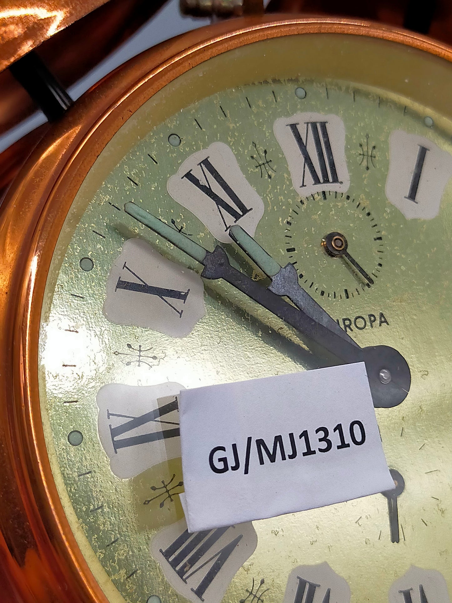 Vintage Europa Doppelglocken Wecker – Klassische Tisch Uhr