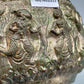 Antike asiatische Silber Schale mit Relief Prunkvolle Handarbeit