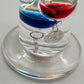Klassisches Galileo Thermometer aus Glas Dekorative Wetterstation