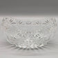 Edle Kristallglasschale mit Sternschliff Elegante Dekoschale