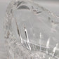 Edle Kristallglasschale mit Sternschliff Elegante Dekoschale