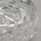 Edle Kristallglasschale mit Sternschliff Elegante Dekoschale