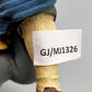 Charmante Deko-Figur Junge auf Kante sitzend – Vintage Kantenhocker