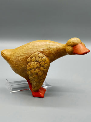 Dekorative Keramik Ente Charmante Vintage Tierfigur für Haus & Garten