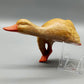 Dekorative Keramik Ente Charmante Vintage Tierfigur für Haus & Garten