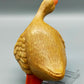 Dekorative Keramik Ente Charmante Vintage Tierfigur für Haus & Garten