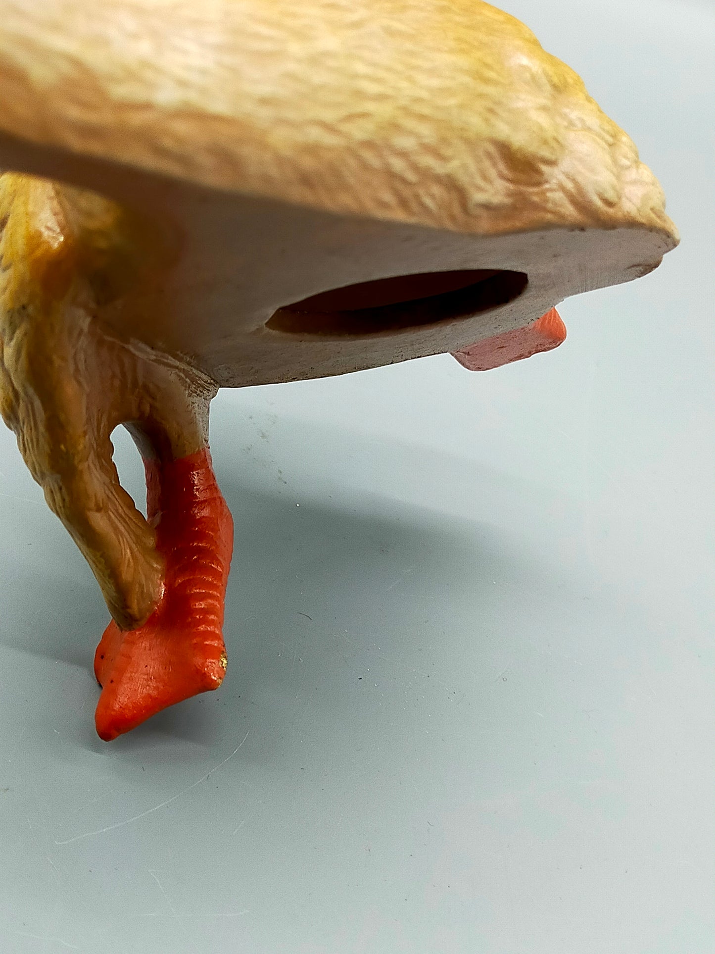 Dekorative Keramik Ente Charmante Vintage Tierfigur für Haus & Garten
