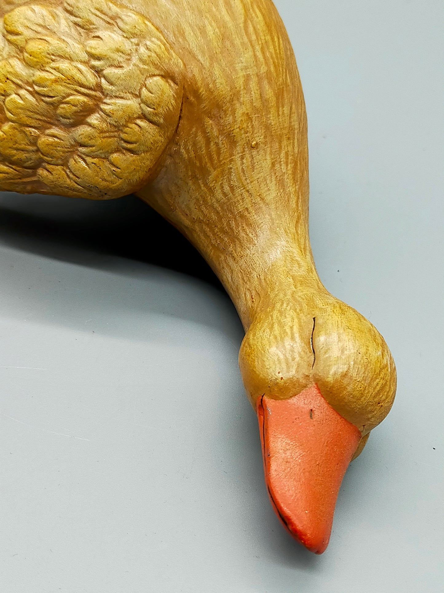 Dekorative Keramik Ente Charmante Vintage Tierfigur für Haus & Garten