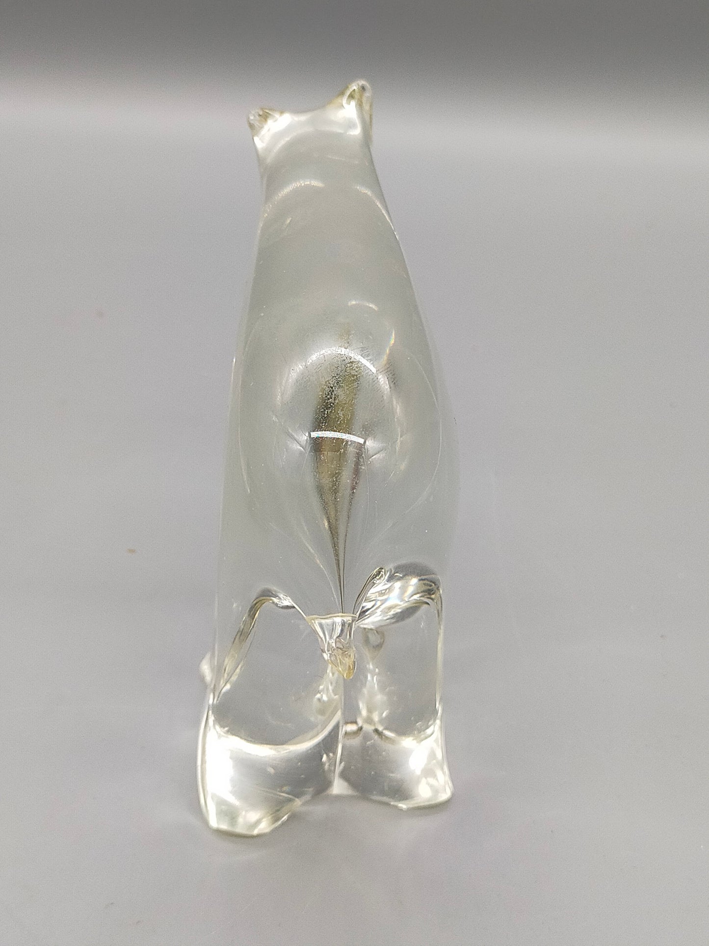 Edle Eisbär Glasfigur – Kunstvolles Design aus klarem Massivglas