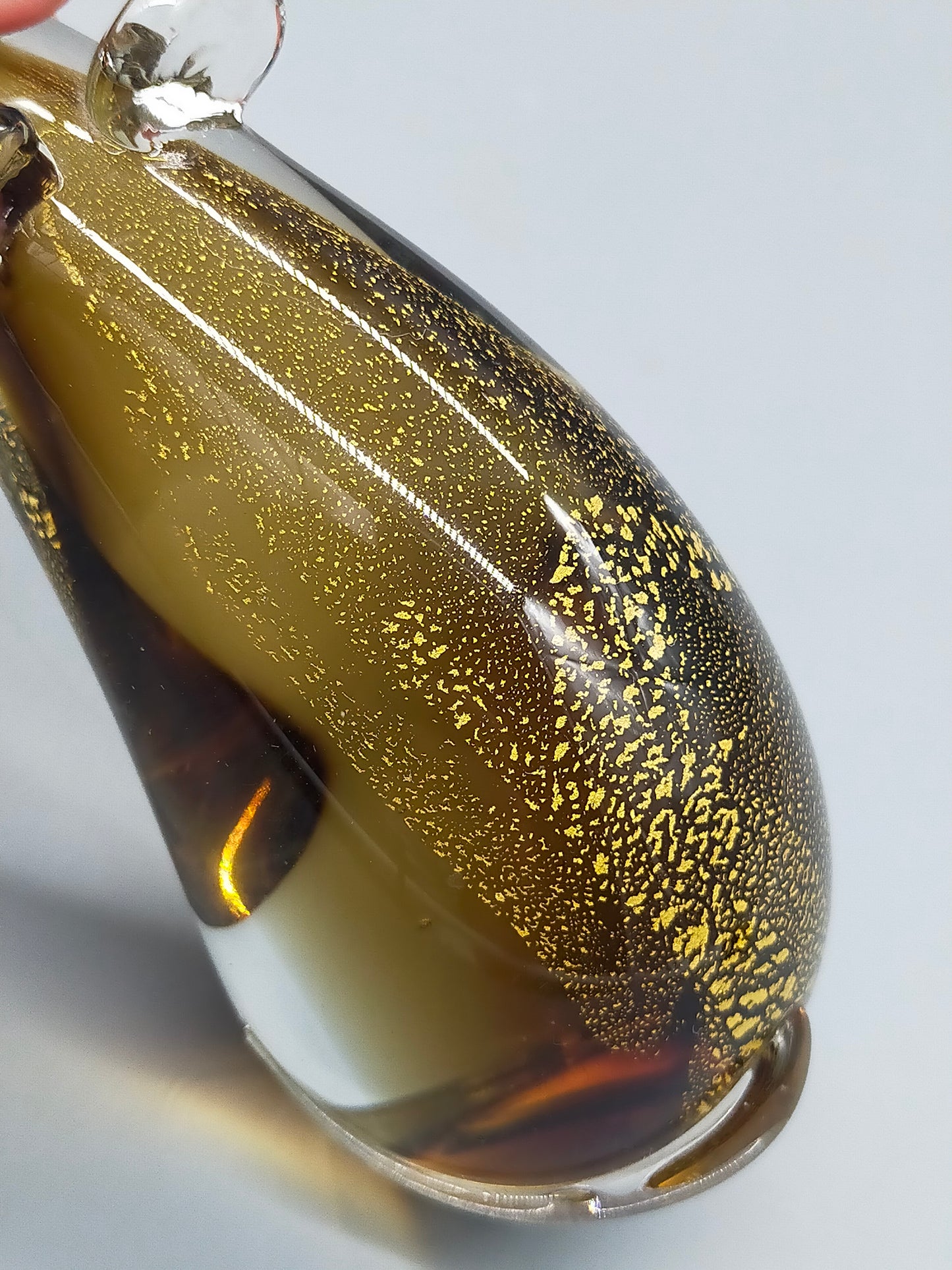 Leonardo Glasfigur Maus – Kunstvolle Dekoration mit Goldflitter