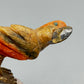 Edle Edelstein Vogelfigur auf Amethystdruse – Handgearbeitete Kunst aus Rio