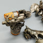 5er Set Vintage Zinn Flaschenstopfen – Jagdmotive & Waldtiere