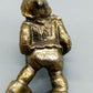 Versilbert Deko Zwerg mit großem Kristall – Vintage Sammlerfigur 5,5cm
