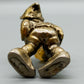 Versilbert Deko Zwerg mit großem Kristall – Vintage Sammlerfigur 5,5cm