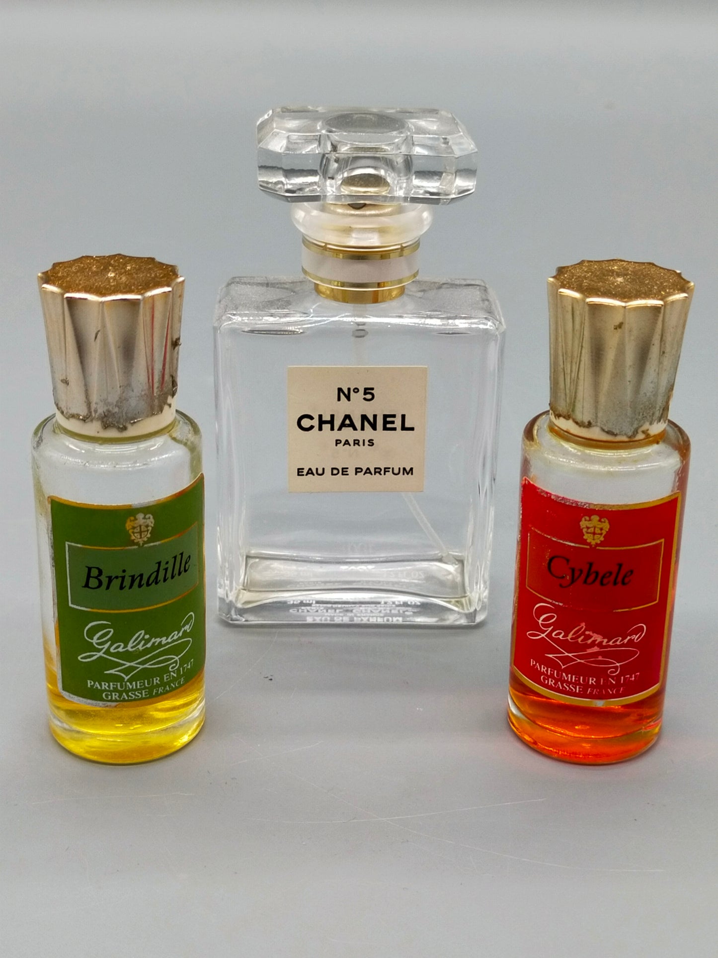 Vintage Parfümflakons Set – Chanel No 5 & Galimard Miniaturen