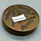 Vintage Bronze Untersetzer Set 5 Stk Internationale Trinksprüche