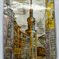 Deutsche Schule Blick auf die Reinoldikirche in Dortmund Glasbild