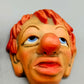 Keramik Weber Köln Wandmasken Set Handarbeit Clowns / Fratzen