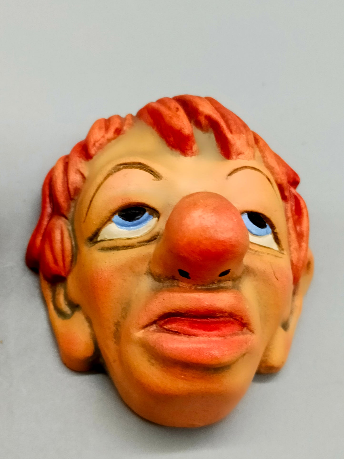 Keramik Weber Köln Wandmasken Set Handarbeit Clowns / Fratzen