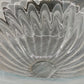 Elegante Glasfußschale – Kunstglas Fußschale in Grün & Weiß Opak