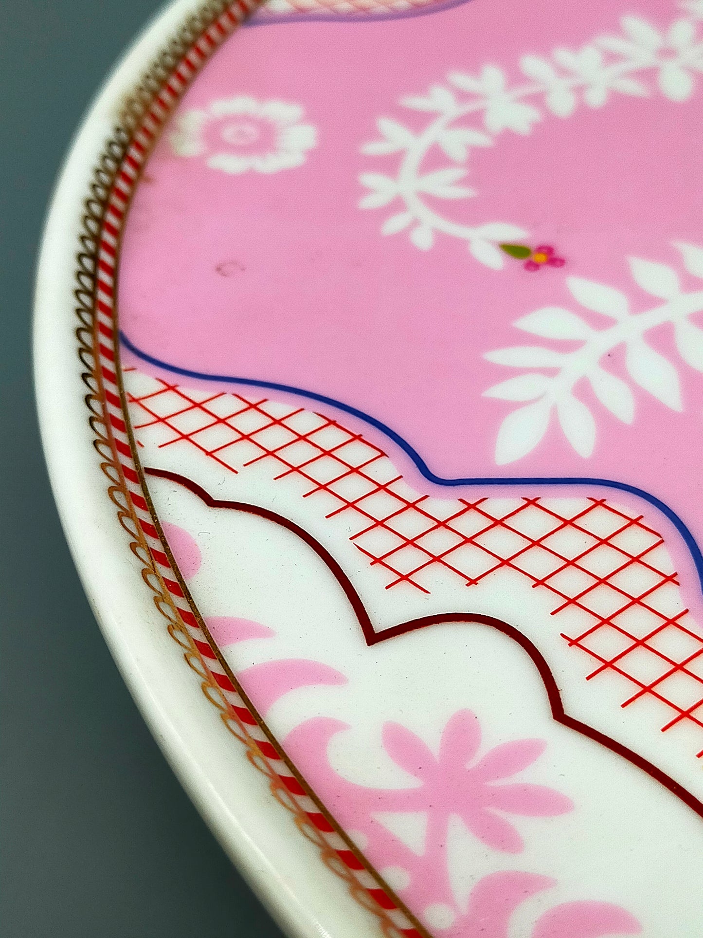 Pip Studio Floral Tortenplatte Rosa – Eleganter Kuchenständer