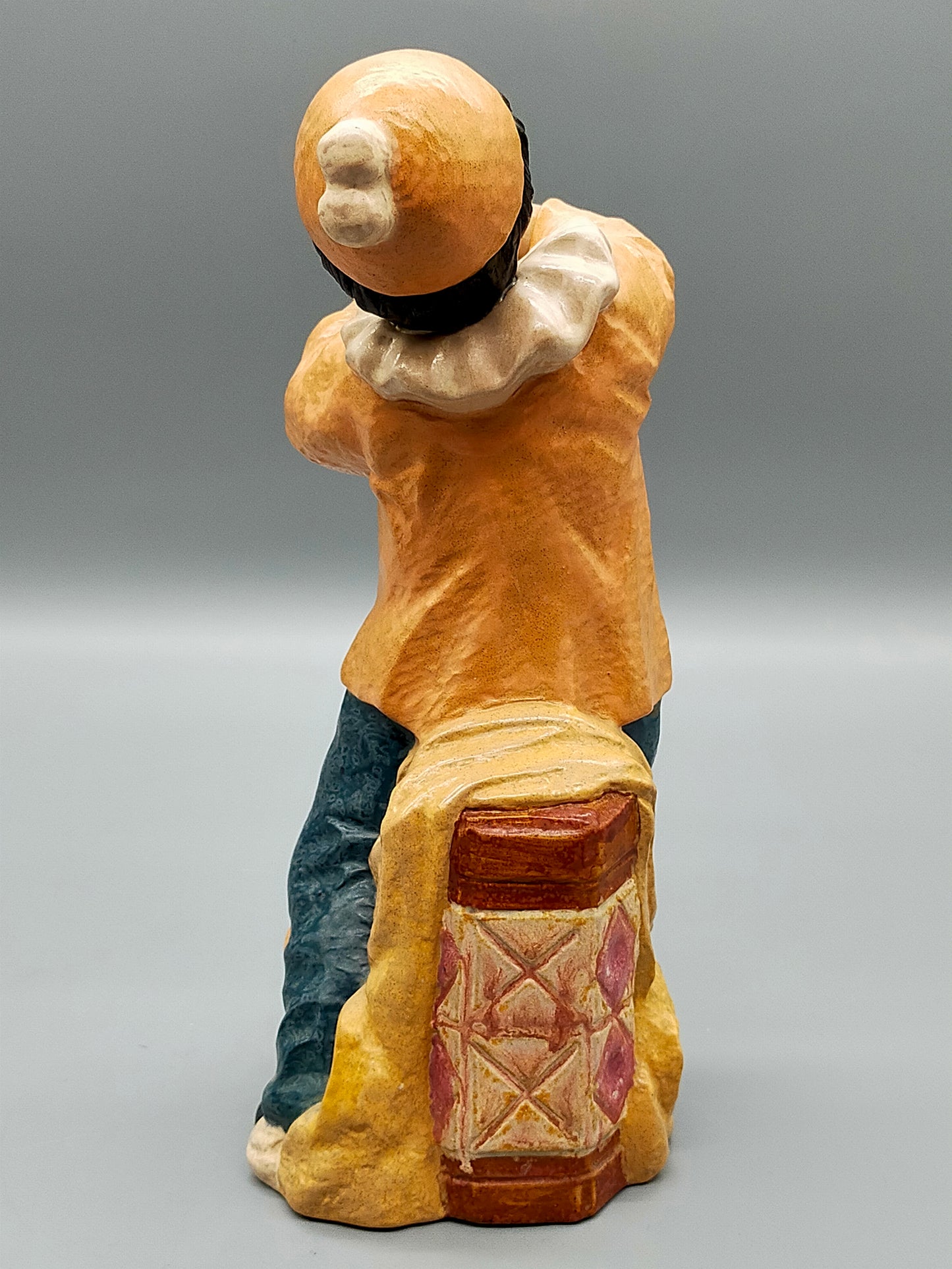 Marco Giner Porzellanfigur Clown Junge mit Trompete