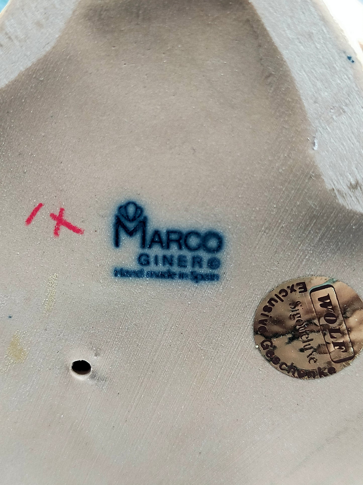 Marco Giner Porzellanfigur Clown Junge mit Trompete