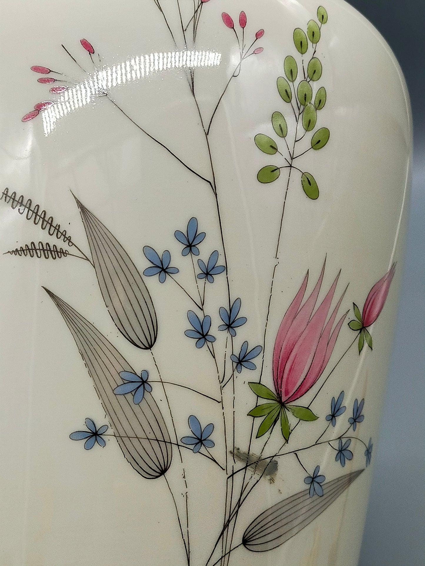 Alka Kunst Bavaria Porzellan Vase Wiener Pastell