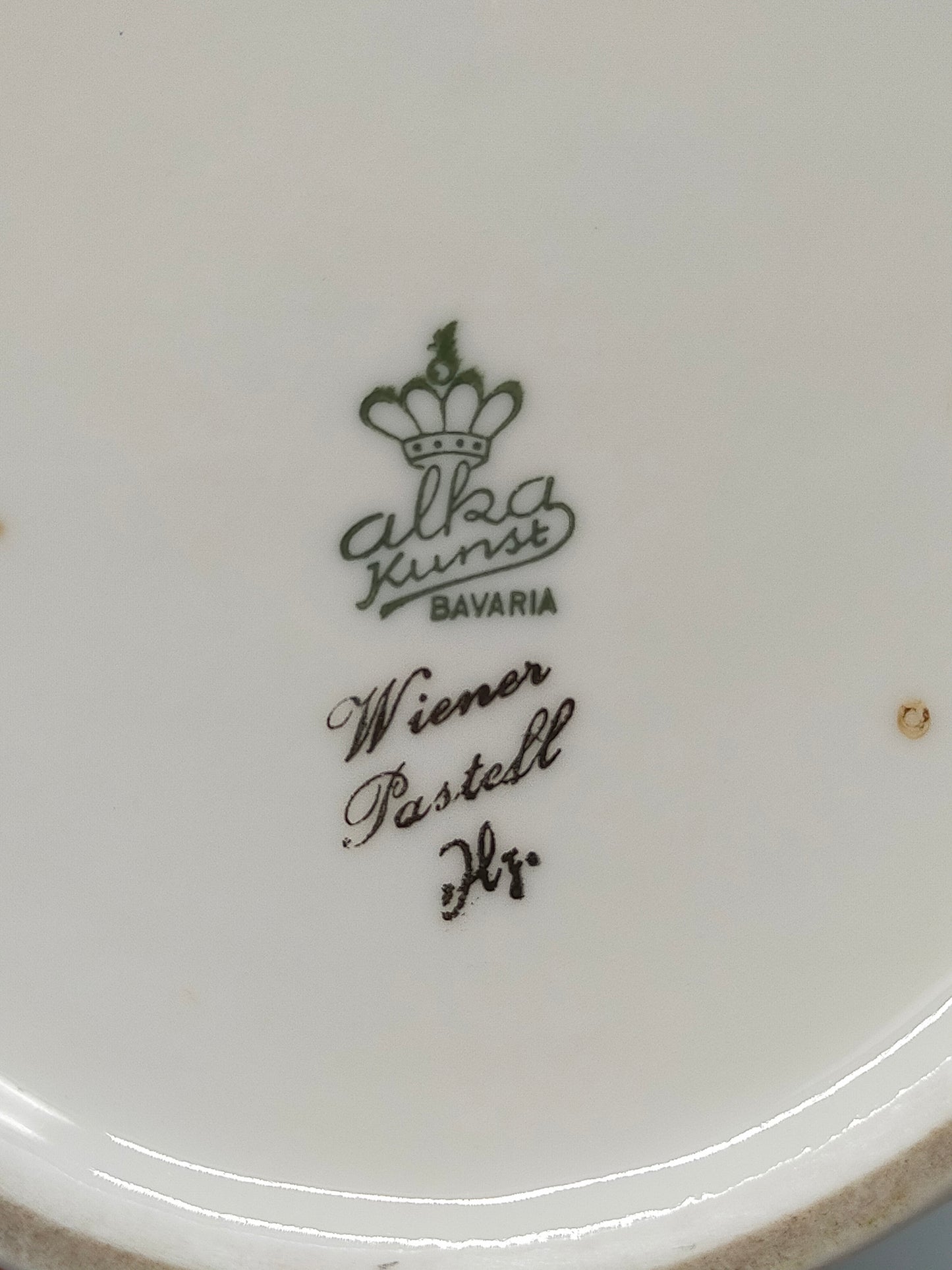 Alka Kunst Bavaria Porzellan Vase Wiener Pastell