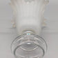 Elegante Glasvase aus Satin glas Kelchform im Art-Déco-Stil