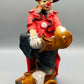 Handbemalte Clown Figur aus Italien