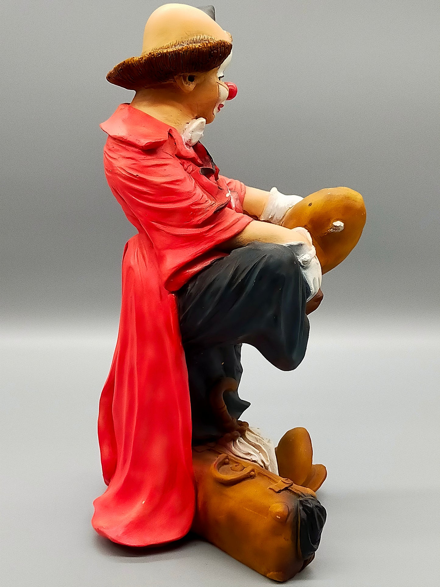 Handbemalte Clown Figur aus Italien