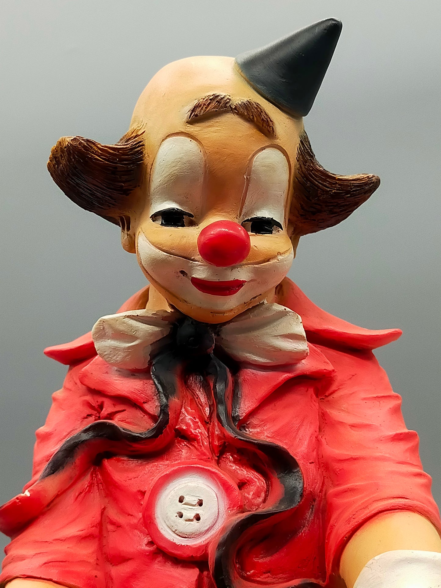 Handbemalte Clown Figur aus Italien