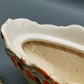 Italienische Bassano Keramik Terrine Handbemalte Deckeldose mit Rosen