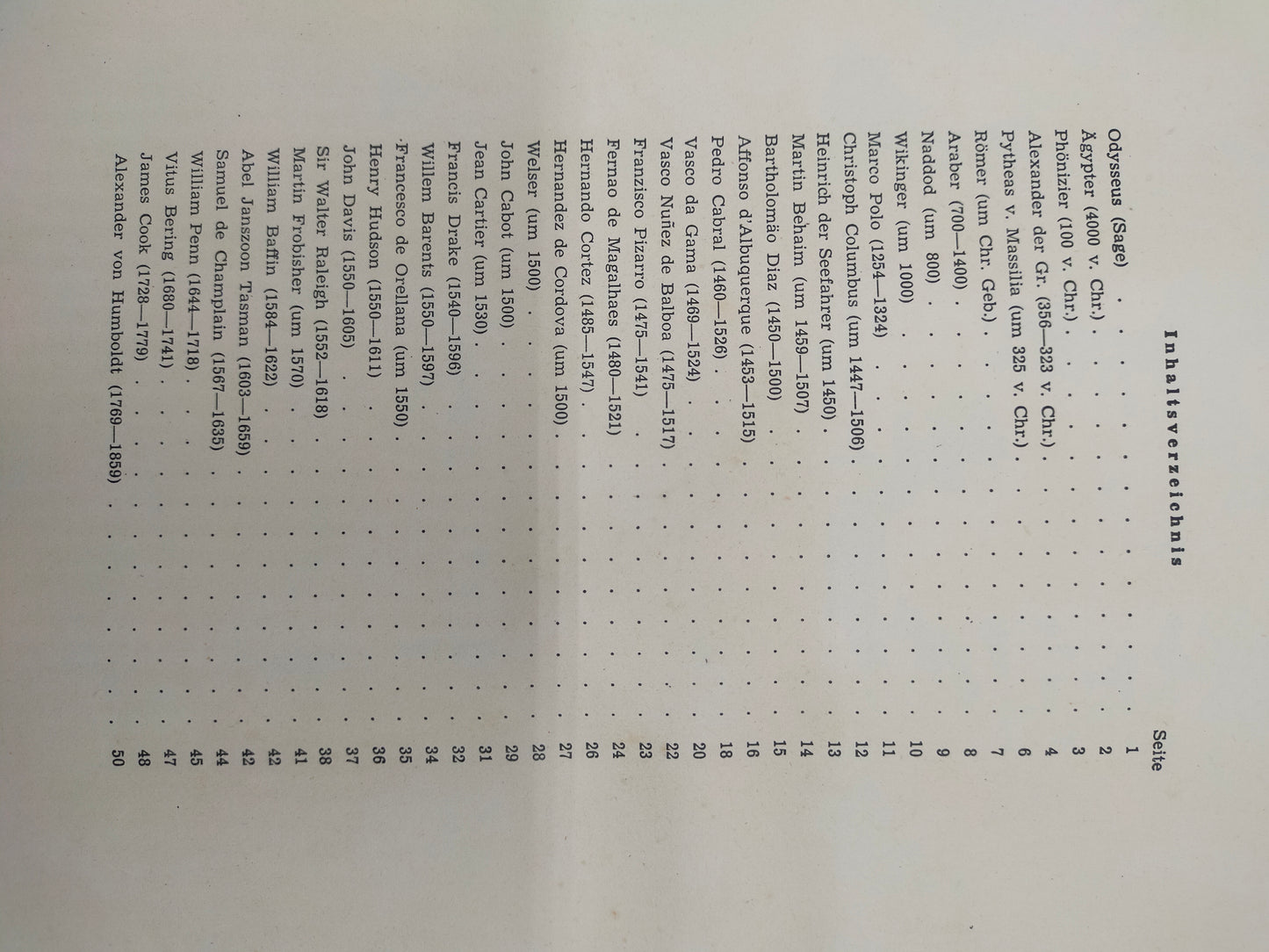 Abenteuer und Entdecker Antikes Bilderbuch mit Karten & Illustrationen