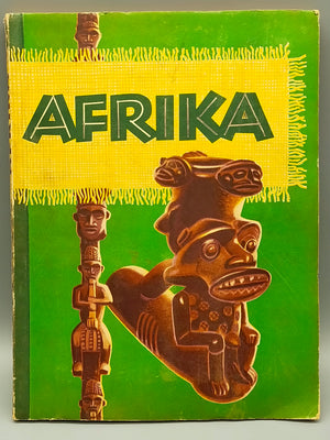 Klassisches Jugendbuch Afrika – Bunte Karten & Illustrationen