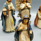 Krippenfiguren Set 8-teilig Detaillierte Weihnachtsdekoration