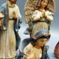 Krippenfiguren Set 8-teilig Detaillierte Weihnachtsdekoration