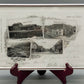 G. Schneppendahl (XX) Gruss aus Hilgen Mehrbild-Ansichtskarte im Rahmen