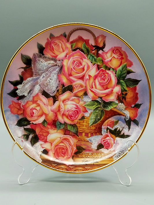 Franklin Mint Wandteller Princesse de Monaco Rose – Katharine Austen