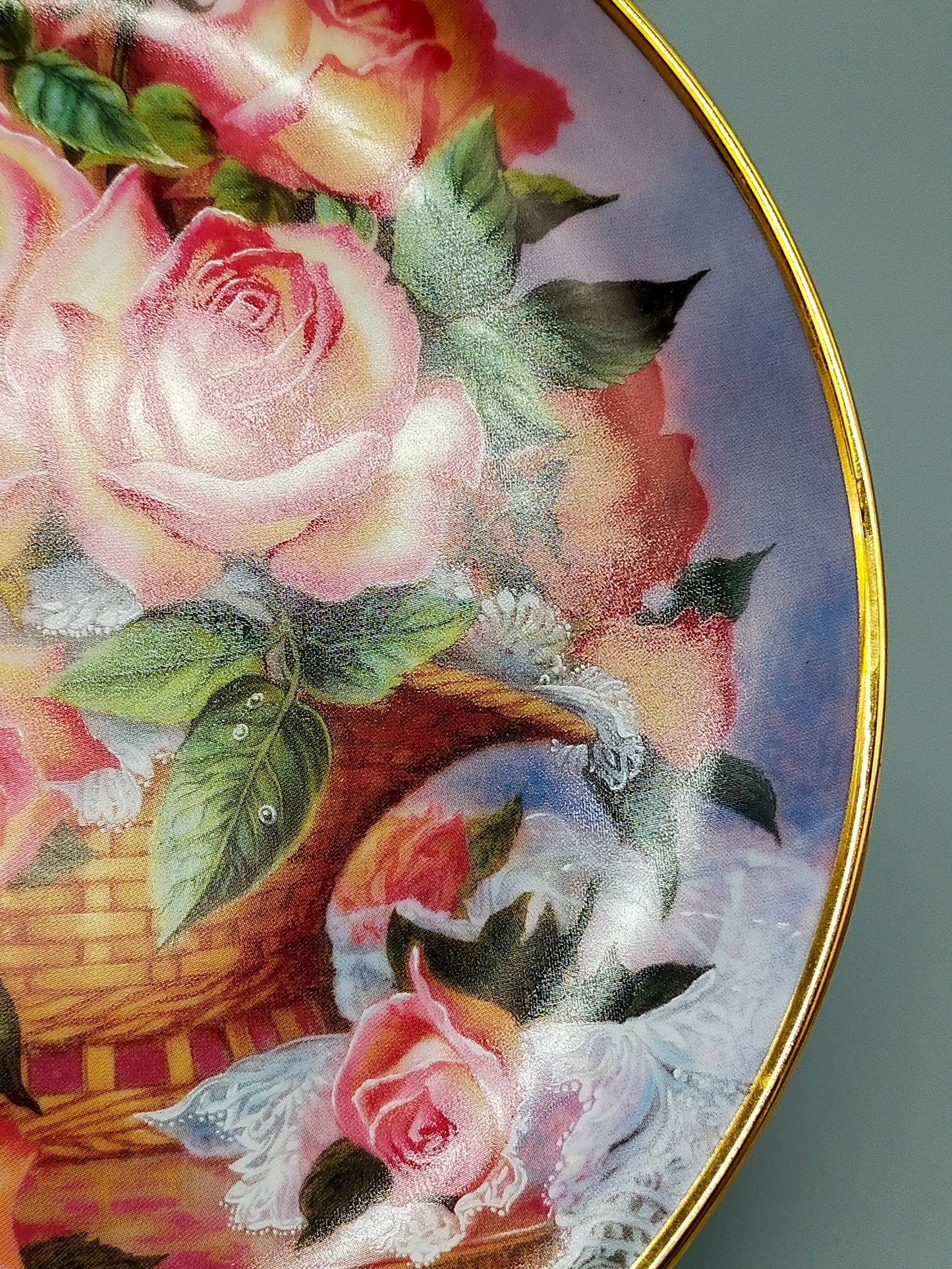 Franklin Mint Wandteller Princesse de Monaco Rose – Katharine Austen
