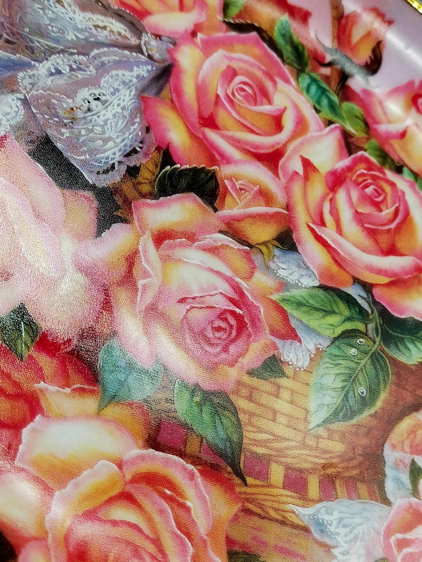 Franklin Mint Wandteller Princesse de Monaco Rose – Katharine Austen