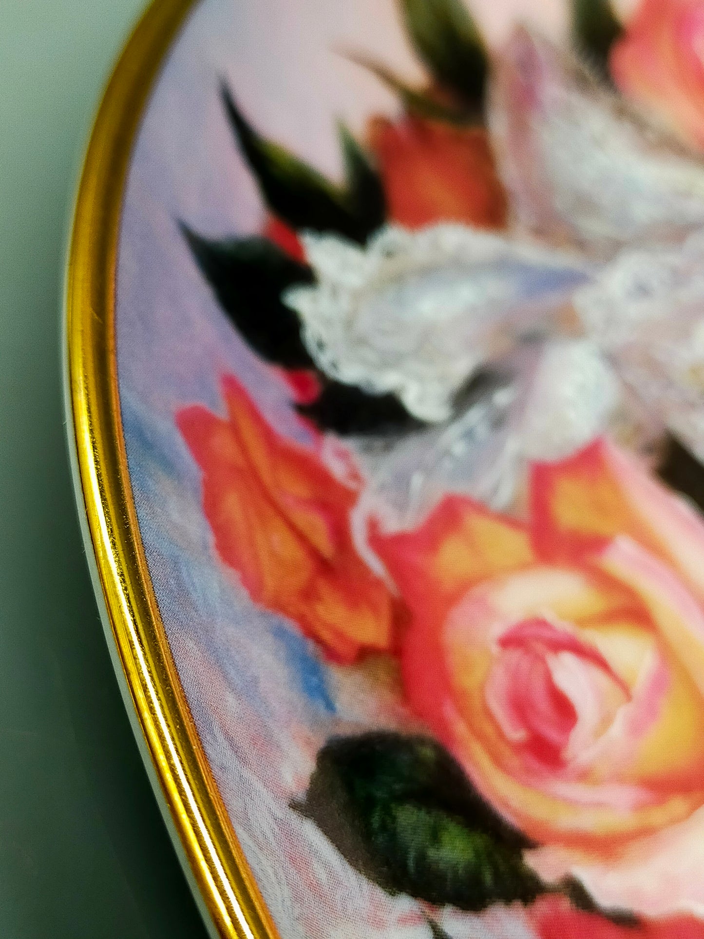Franklin Mint Wandteller Princesse de Monaco Rose – Katharine Austen