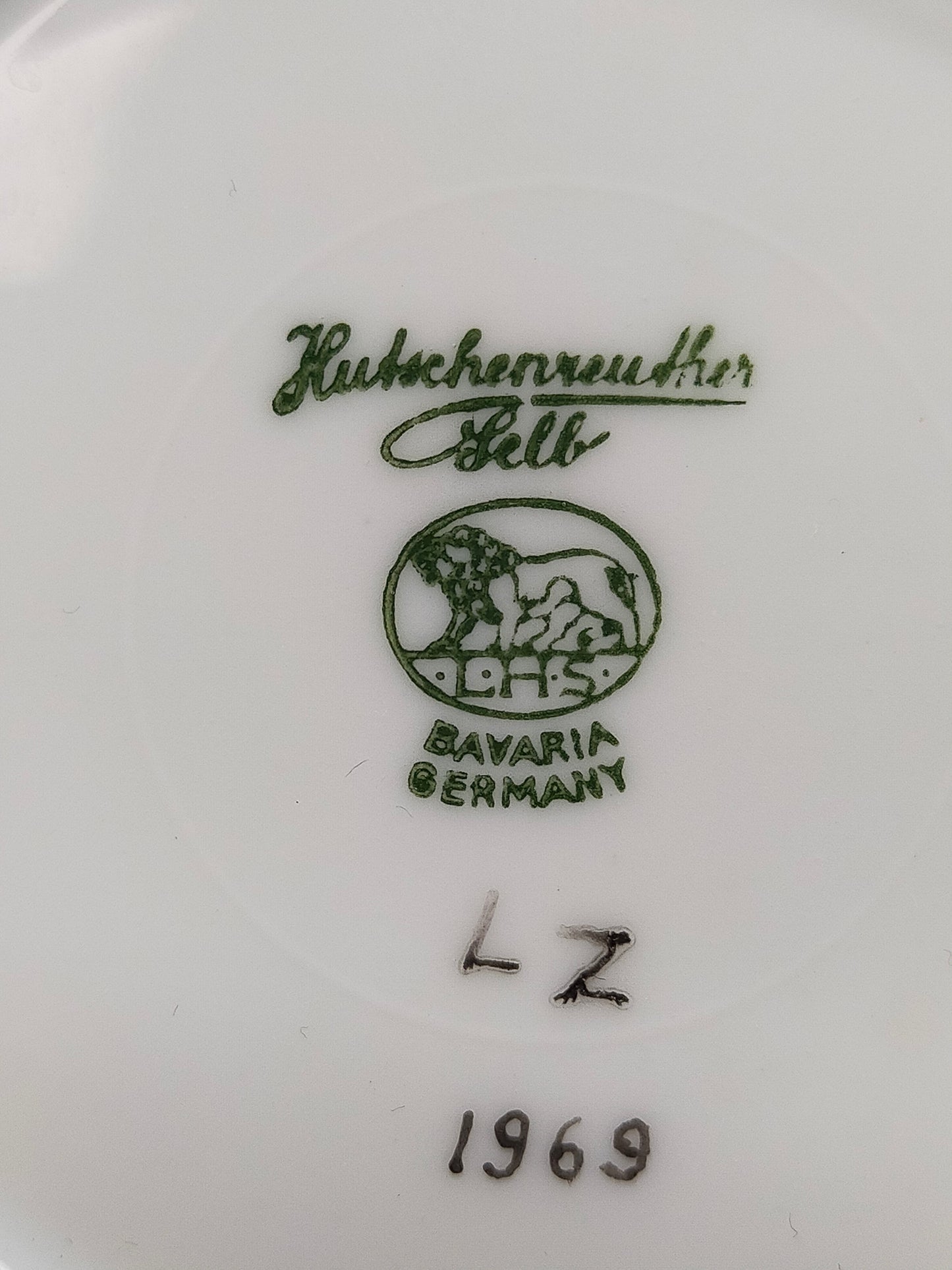Hutschenreuther Selb Porzellanschale Gelbe Rose Goldrand