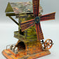 Antike Blech-Windmühle Nostalgisches Blechspielzeug