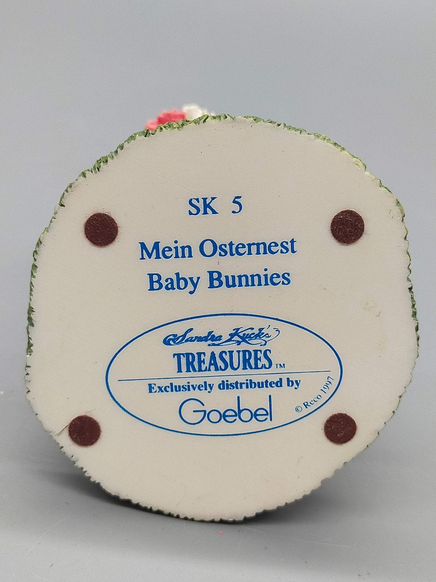 Goebel Sandra Kuck Figur Mein Osternest  Baby Bunnies