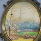 Deutsche Schule (XX) 4 Miniatur Landschaftsbilder