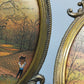 Deutsche Schule (XX) 4 Miniatur Landschaftsbilder