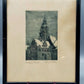 Heinz Planz - Das Wahrzeichen von Remscheid - Original Radierung