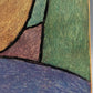 Nach Paul Klee Unterwassergarten Abstrakter Kunstdruck auf Holz